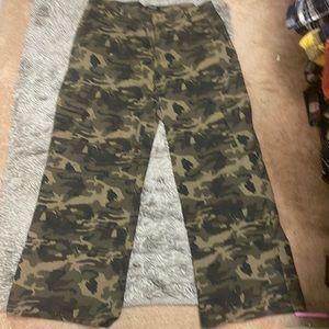 Fashion nova wide leg army fatigues us 2x
